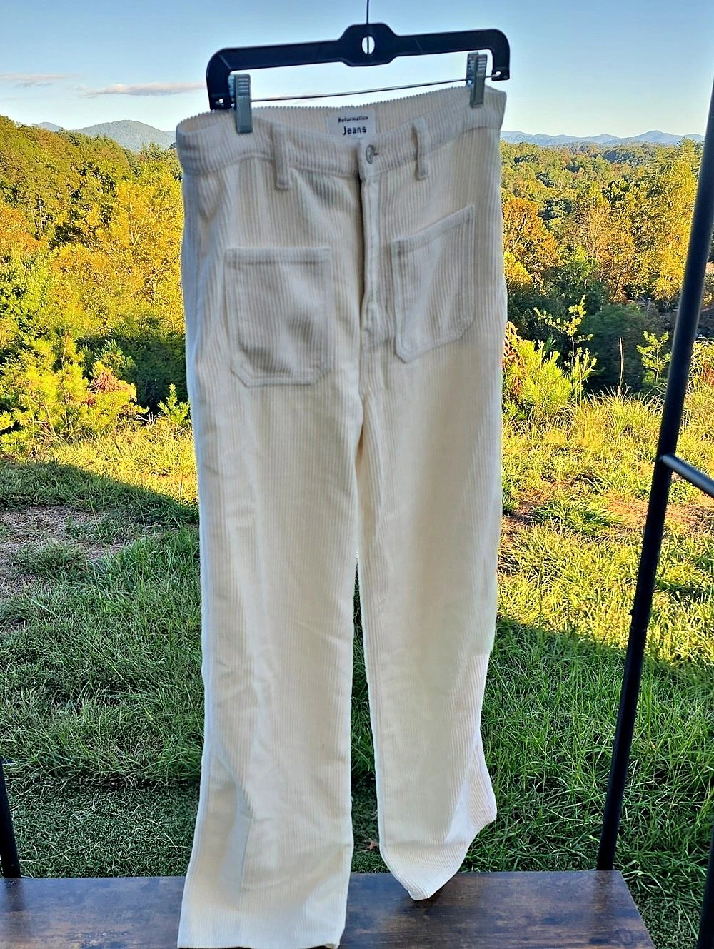 Reformation Alyssa High Rise Wide Leg Corduroy Pants Corduroy Wide Leg Pants